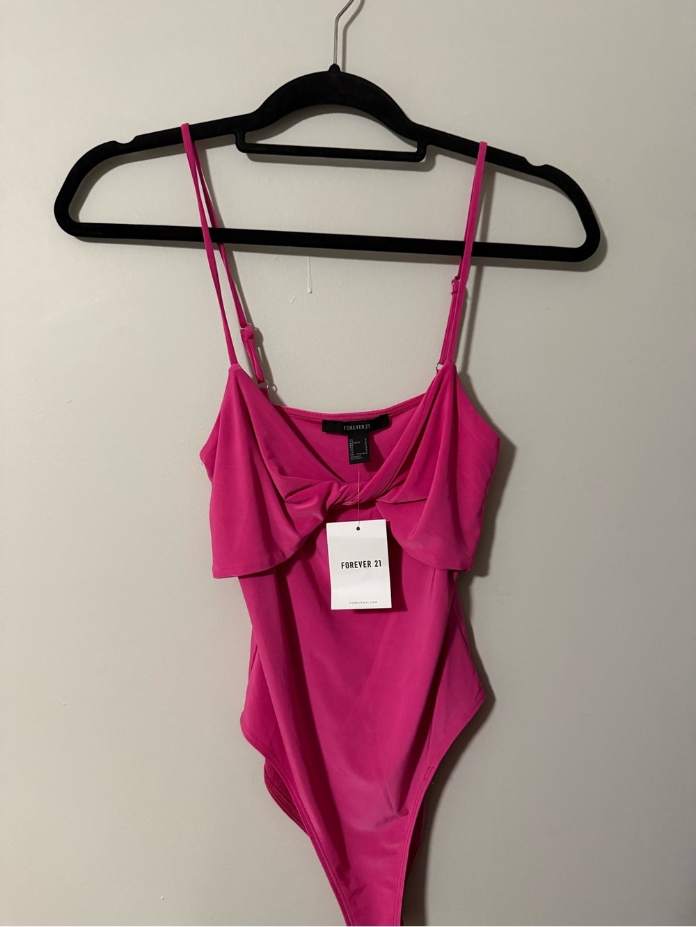 NWT Forever 21 Pink Bodysuit